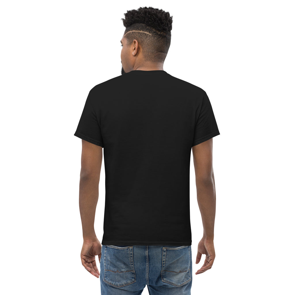 Dribbling Ballie Front Print - Black T-shirt