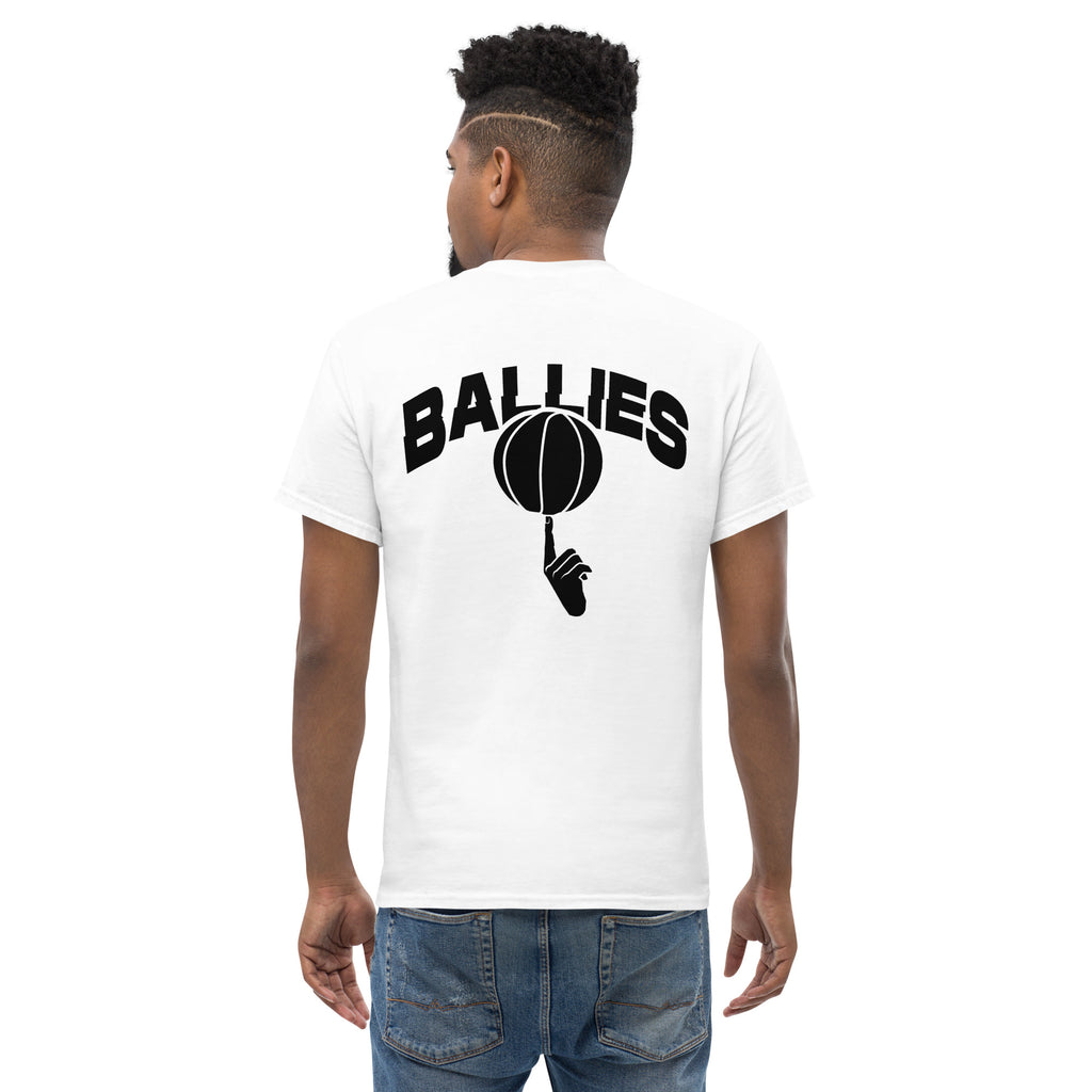 Ballies Emblem Back Print - White T-shirt