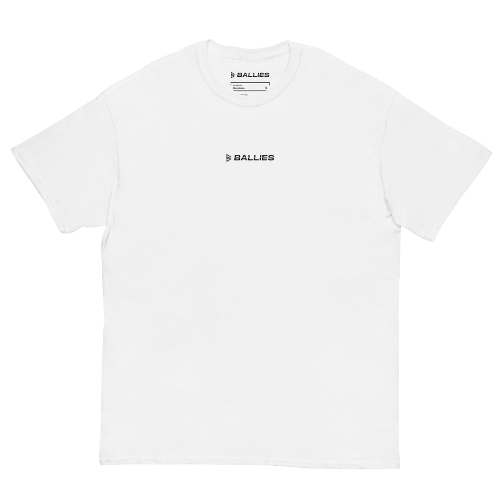 Dribbling Ballie Back Print - White T-shirt